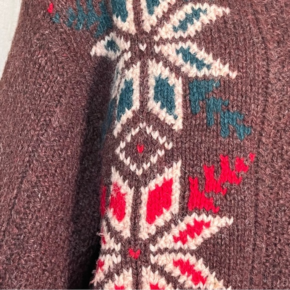 Lane Bryant 100 Wool Winter Cardigan Holiday Sweater size 18/20 GORGEOUS - Picture 15 of 15